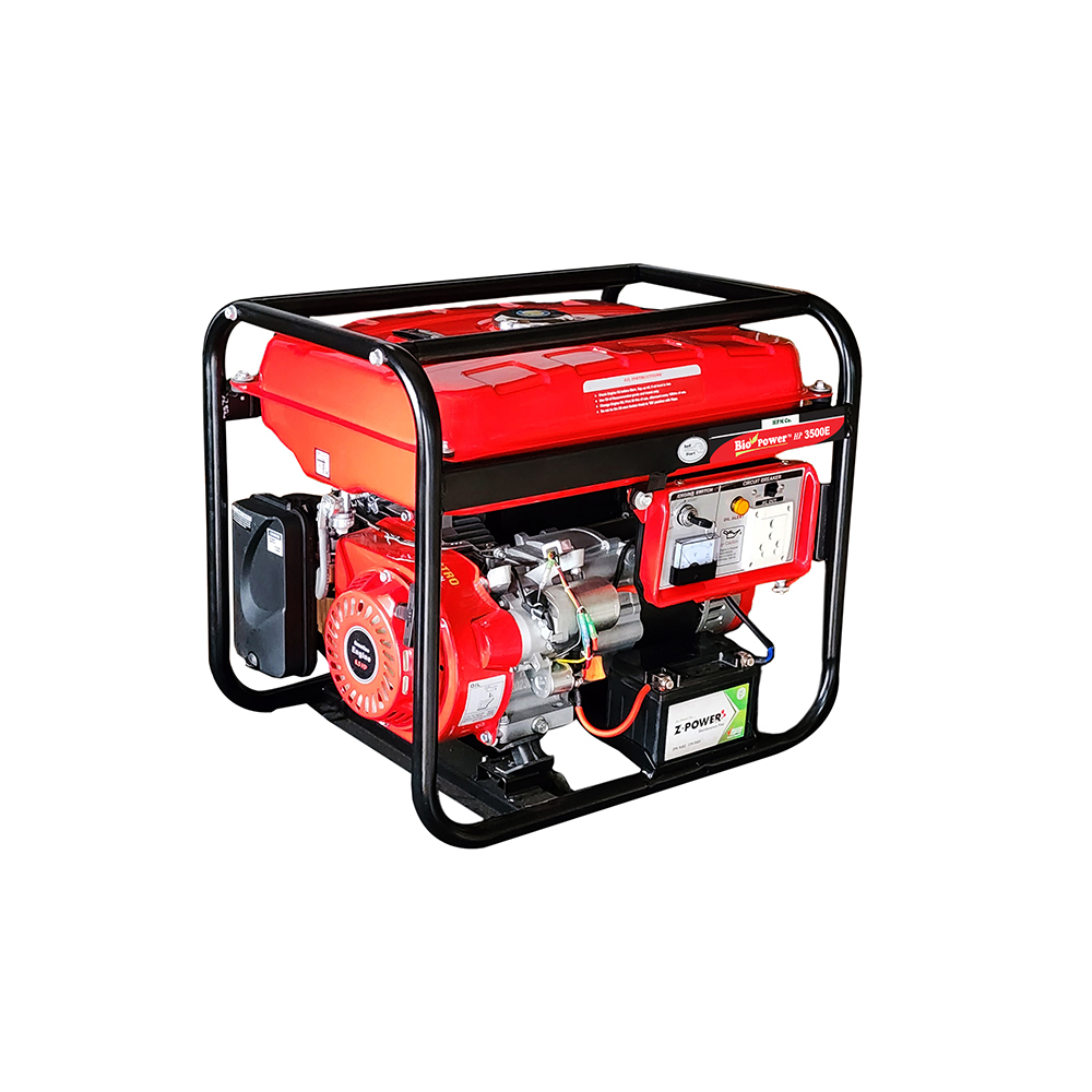3 KVA Portable Generator, Petrol Run, Recoil & Self Start, Model HP-3500E